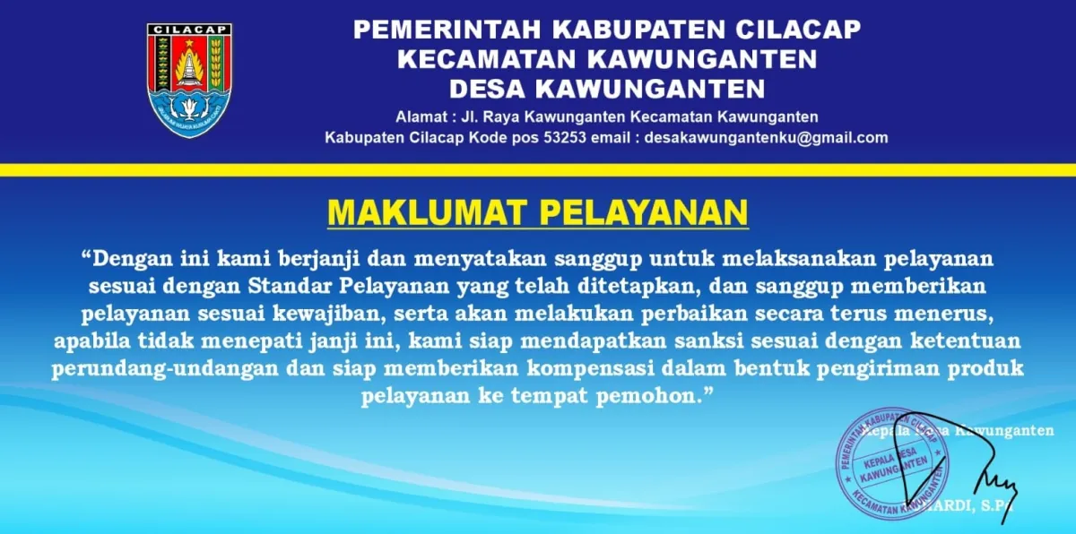 BKPH Kawunganten: Jasa & Layanan yang Membangun Desa Tanpa Korupsi